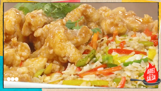 Receta de Pollo Frito estilo chino