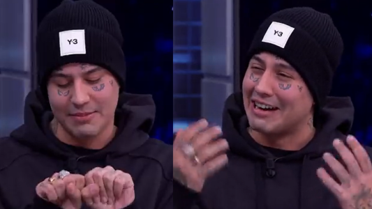 El día que la mamá de Duki se espantó con el tatuaje de su hijo