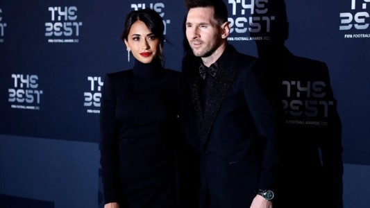 Messi, el mejor del mundo: cómo fue la romántica celebración junto a Antonela