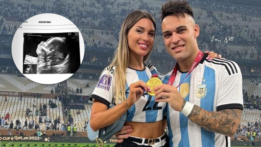 Agustina Gandolfo compartió la ecografía del bebé que tendrá con Lautaro Martínez