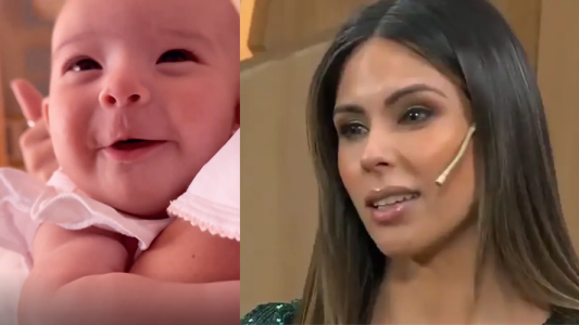 Sarah, la beba de Barby Franco recibió el alta médico