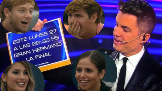 Gran Hermano la final: el próximo lunes 27 termina el reality