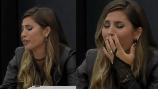 Julieta rompió el llanto por la separación de Mora y Caramelo