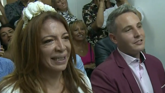 Lizy Tagliani se casó con Sebastián Nebot