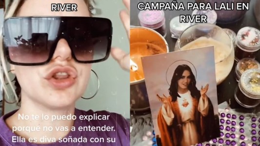 Hizo una reversión de "Muchachos" para pedir que Lali haga un River