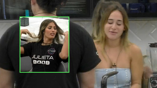 Martina le cantó una canción a Julieta y le insinuó una supuesta infidelidad de su novio