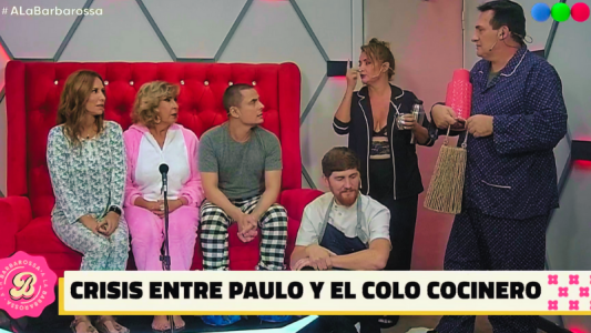 Del estudio a la casa más famosa: así fue el crossover de A la Barbarossa en Gran Hermano