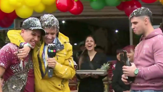 Thiago cumplió otro sueño e inauguró su propia verdulería