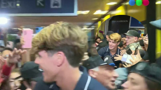 Salta recibió a Marcos Ginocchio: emoción, gritos y cientos de fanáticos