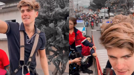 Llegó el campeón a Salta: Marcos Ginocchio fue recibido por cientos de fanáticos