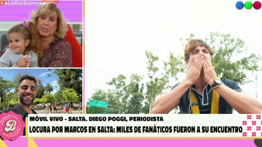 En primera persona: Poggi contó cómo se vivió la caravana de Marcos en Salta