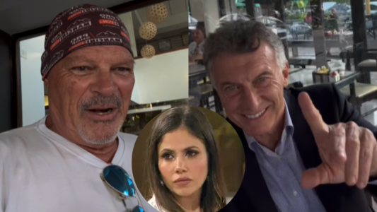 Alfa recibió a Macri en "Pepino" e invitaron a Romina a unirse al PRO
