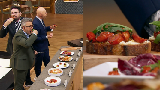 Distintos platos con tomates cherry deleitaron a Martitegui, Betular y Donato