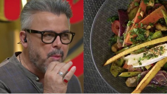 Se destapó Carlos: enamoró al jurado con un salteado thai