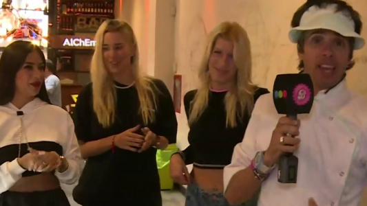 Daniela, la Tora Lucila y Camila de Gran Hermano irrumpieron en una heladería