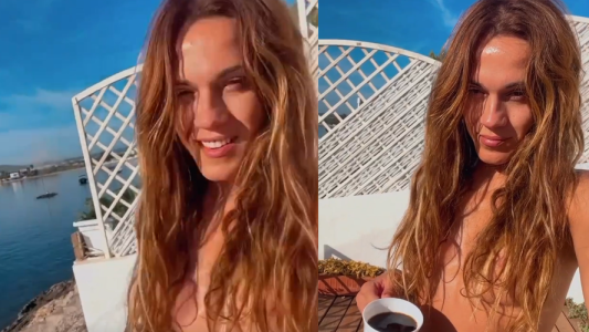 El topless sensual de Mariana Genesio en Ibiza