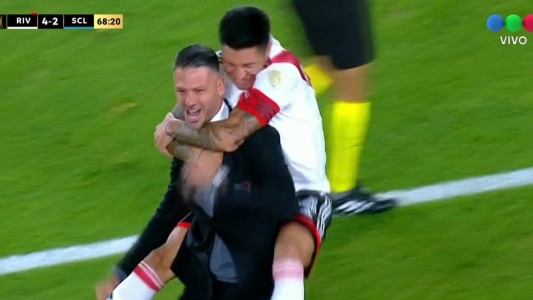 Gol y victoria: Enzo Fernández y Demichelis desataron la locura