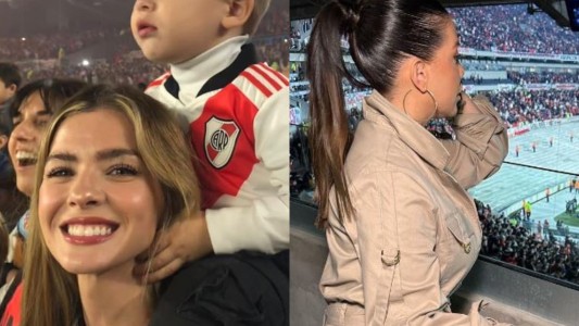 wanda nara china suarez cancha encuentro coincidio juntas mauro icardi monumental