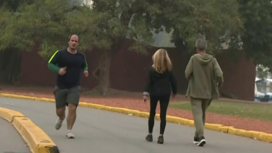 Humo en la ciudad: "Es mejor evitar la actividad física"