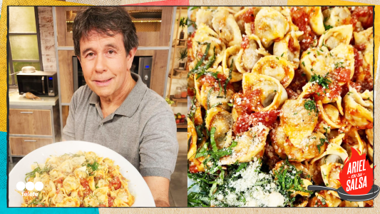 Receta de Capeletis con salsa arrabiata