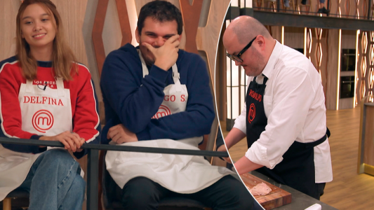 Delfina vengó imitó Rodolfo balcón