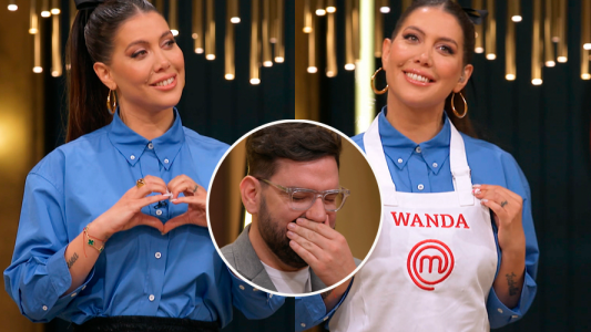 cocineros hacer tarta manzanas Wanda Nara mataron risa cara