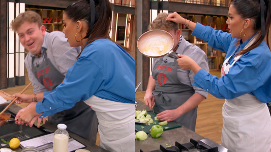 Aquiles sufrió ayuda Wanda Nara cocina aléjenla