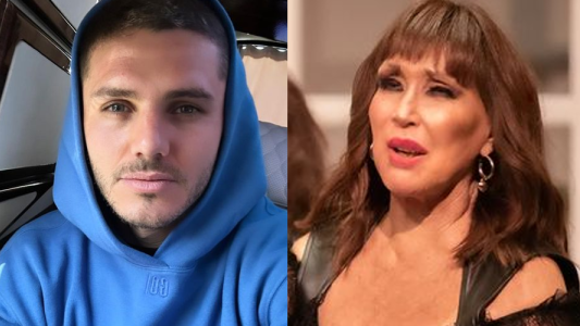Mauro Icardi estalló Moria Casán No hablés cannabis vos blanquita