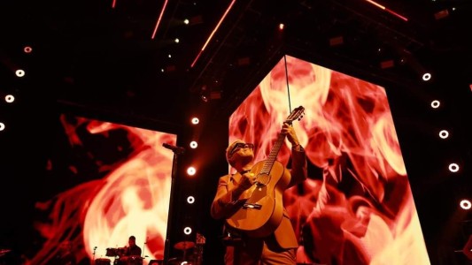 Alejandro Sanz, un apasionado por la Argentina que hace vibrar al Movistar Arena