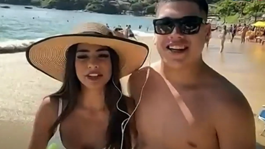 Daniela "Pestañela" y Thiago viajaron juntos a Brasil: ¿están de luna de miel?