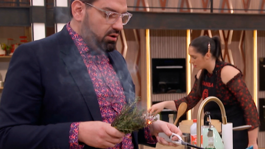 Damián Betular casi prende fuego todo cortar mala onda cocineros