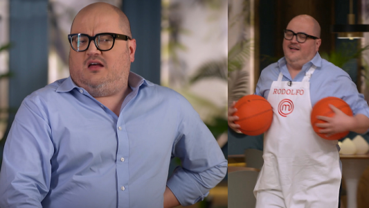 A Rudy le dio un "tirón" en la espalda mientras jugaba al basket