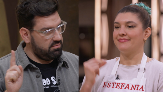 Betular apuró a Estefanía y le pidió que recalcule: "No hay mucho tiempo"