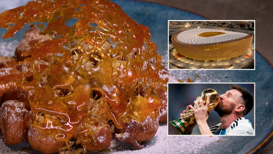 ¿Rodrigo hizo de postre el estadio de Qatar donde Argentina ganó el Mundial?