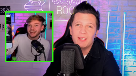 Nacho demostró su fanatismo por Casados con hijos y le gritó "Papucho" a Darío Lopilato