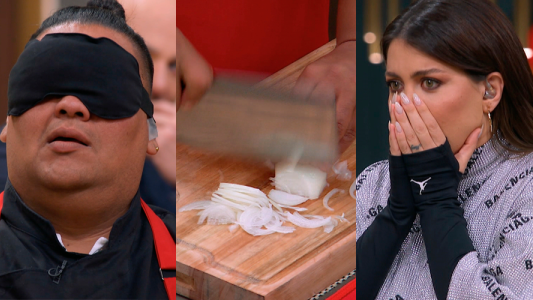 Corta cebolla ojos vendados impactante show Oscar "Coto" Fernández