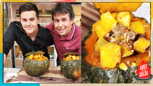 Receta de Carbonada en zapallo asado