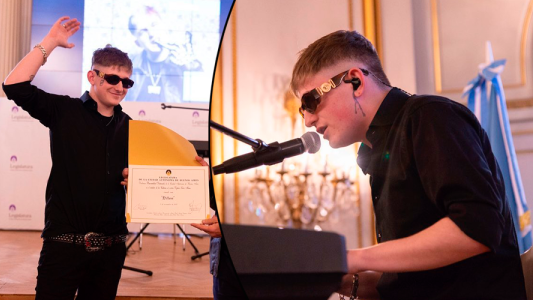 Dillom Personalidad Destacada Cultura: "El amor de la gente es la materialización de lo que siempre soñé"