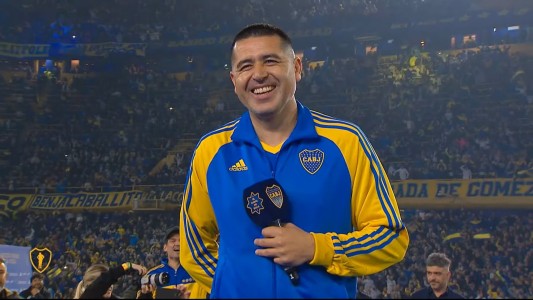 "Sin ustedes no podría vivir": el discurso completo de Riquelme en su despedida