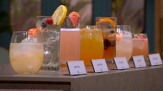 Como bartenders, grandes cocineros: miniprueba de tragos en MasterChef Argentina 2023