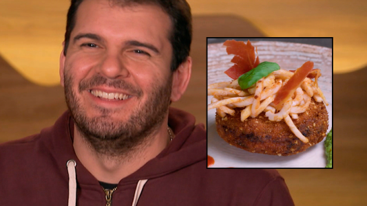 Rodrigo se mandó cualquiera con un "alfajor de zapallo"