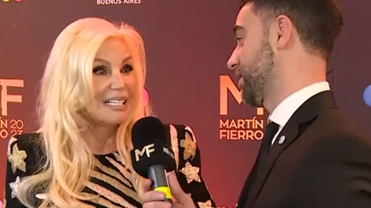 Susana Giménez pasó por el streaming room: "Tengo una biblioteca con mis premios Martín Fierro"