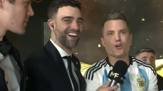 Santiago Del Moro y el equipo de Gran Hermano pasaron por el streaming room