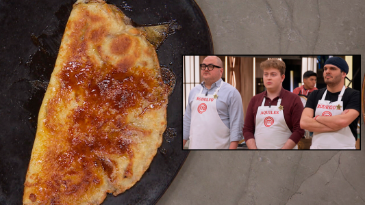 Desempate con panqueques entre Rodolfo, Aquiles y Rodrigo