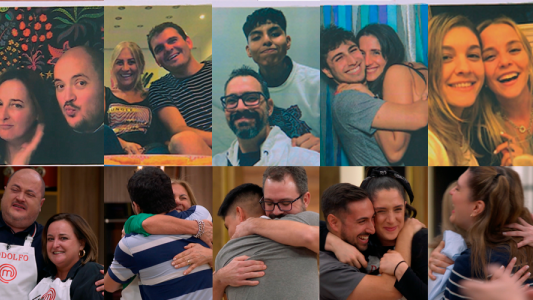 Los participantes cocinan con sus amigos: emotivo reencuentro entre lágrimas