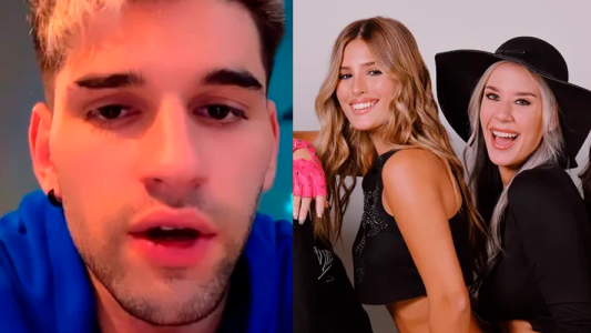 Lucca Bardelli disparó contra Julieta Poggio Tora Villar: "Doble moral"