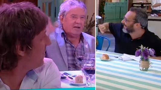 "Yo te amo": el día que Chico Novarro y su hijo emocionaron a Gerardo Rozín