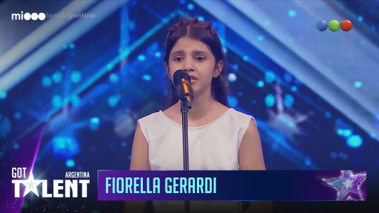 Fiorella Gerardi - Cantante lirica de 11 anos