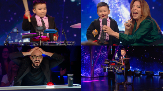 Impactante: Aythan Arias tiene 4 años y toca los timbales como un músico profesional