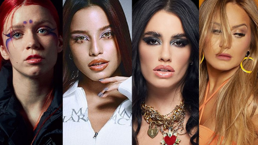 Lali, Emilia, Karina y Connie Isla aparecieron en las pantallas de Time Square con Spotify Equal